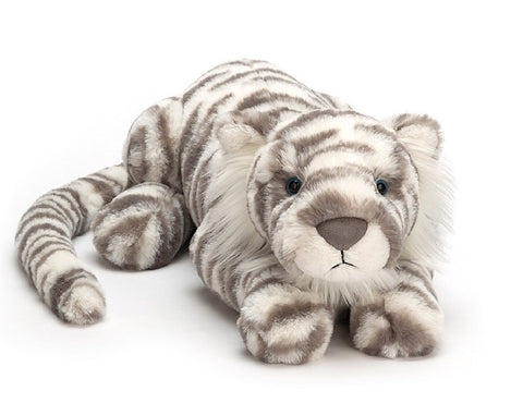 Sacha Snow Tiger Really Big - WishBasket